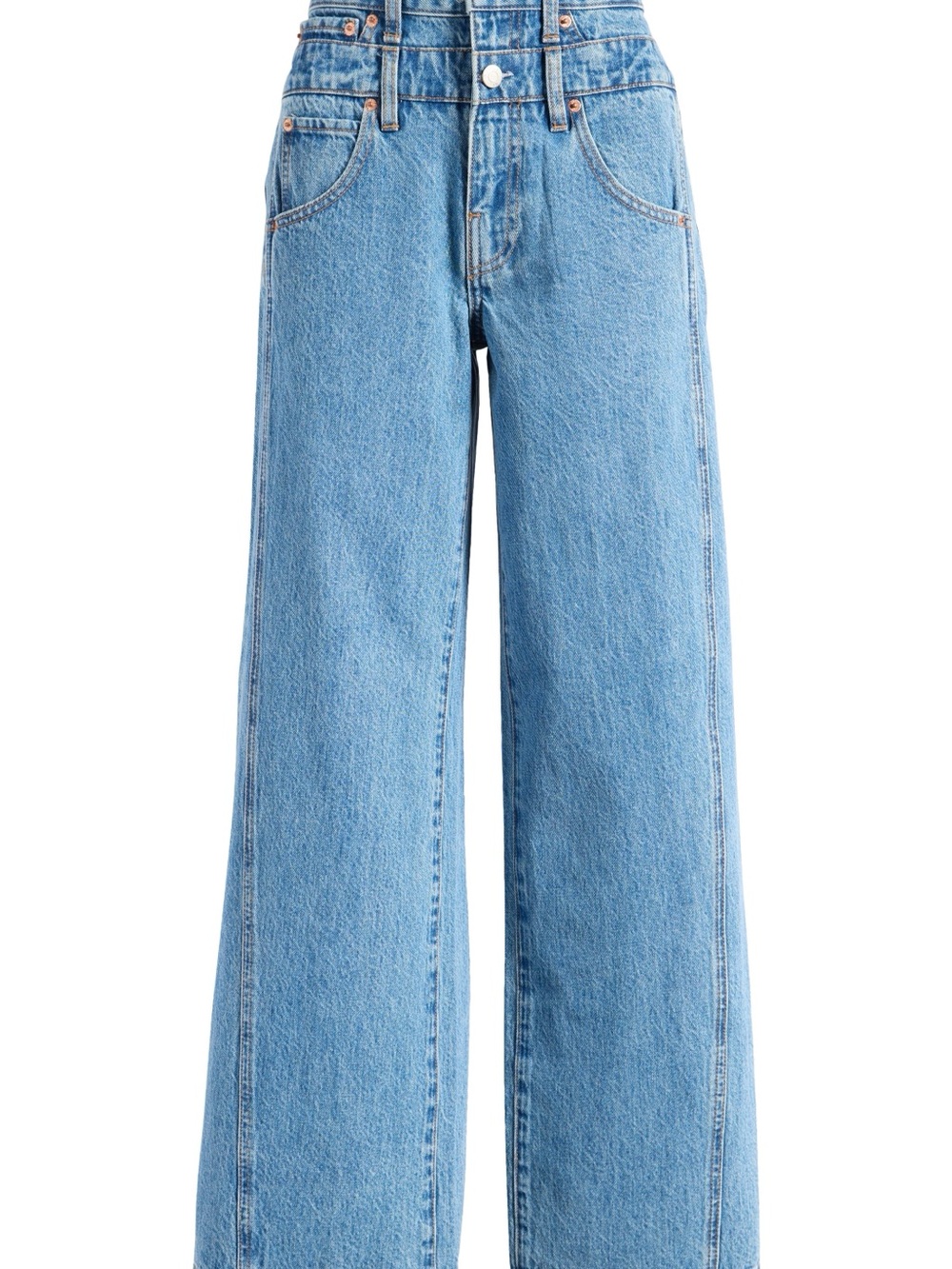 Pistola Caleb Double Waistband Wide Leg Jeans